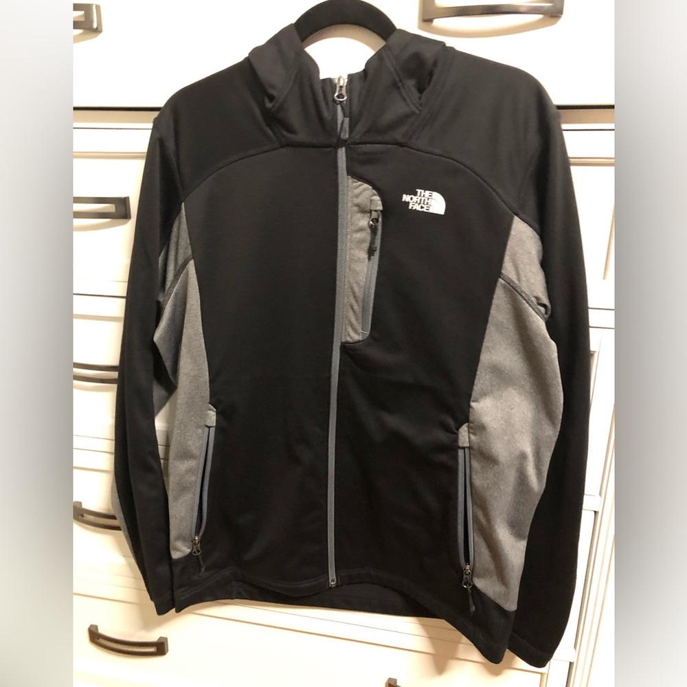 The North Face Men's Black and Gray Jacket